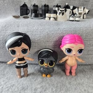 LOL Surprise Yin BB Hoot Countess Babe Mixed Lot Dolls Pet Outfits Accessories